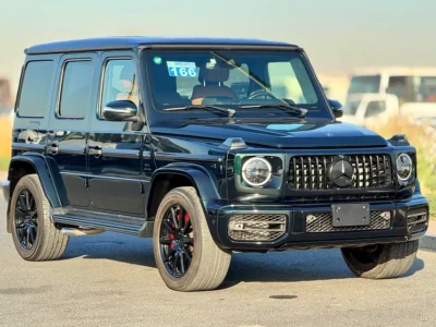 2019 Mercedes-Benz G-Class G 63 AMG 4.5 Grade 8 Cylinders Engine Green Brown SUV