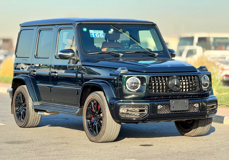 2019 Mercedes-Benz G-Class G 63 AMG 4.5 Grade 8 Cylinders Engine Green Brown SUV