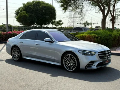 2021 Mercedes-Benz S-Class S 500 6 Cylinder Petrol Engine Blue Black Sedan