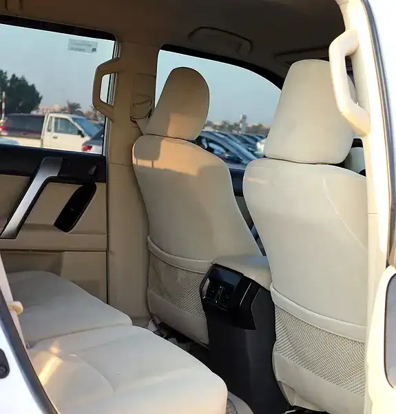 2015 Toyota Prado TX 4 Cylinders Engine Petrol White Beige SUV GCC Specs