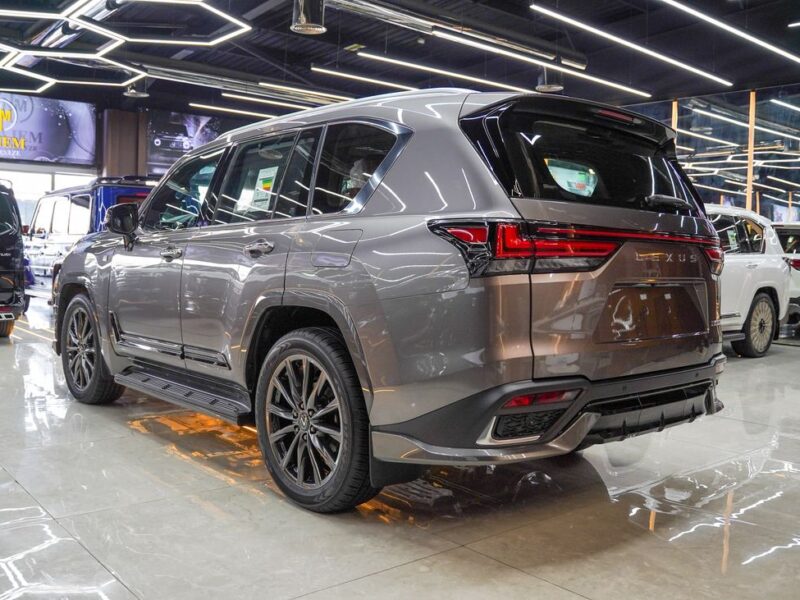 2025 Lexus LX 600 6 Cylinders Engine Grey Red SUV Automatic GCC Specs