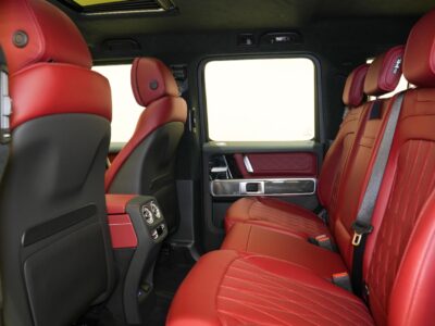 2026 Mercedes Benz G63 Double Night Package 4.0L V8 biturbo Engine Black Red