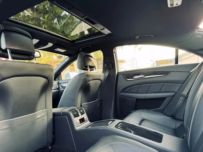 2014 Mercedes-Benz CLS-Class CLS 350 Blueefficiency 6 Cylinders Engine Silver Black Sedan