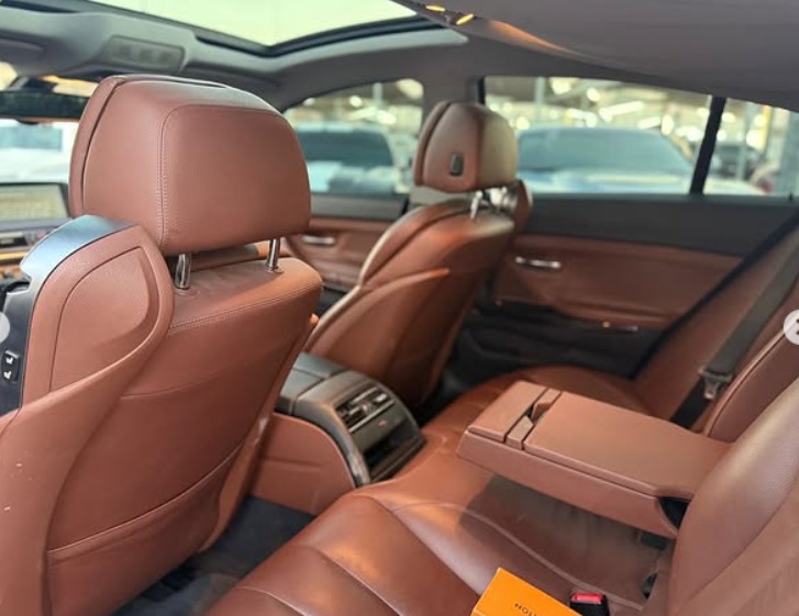 2013 BMW 650i Gran Coupe 4.4L V8 Engine Gulf Spec Full Option Grey Tan