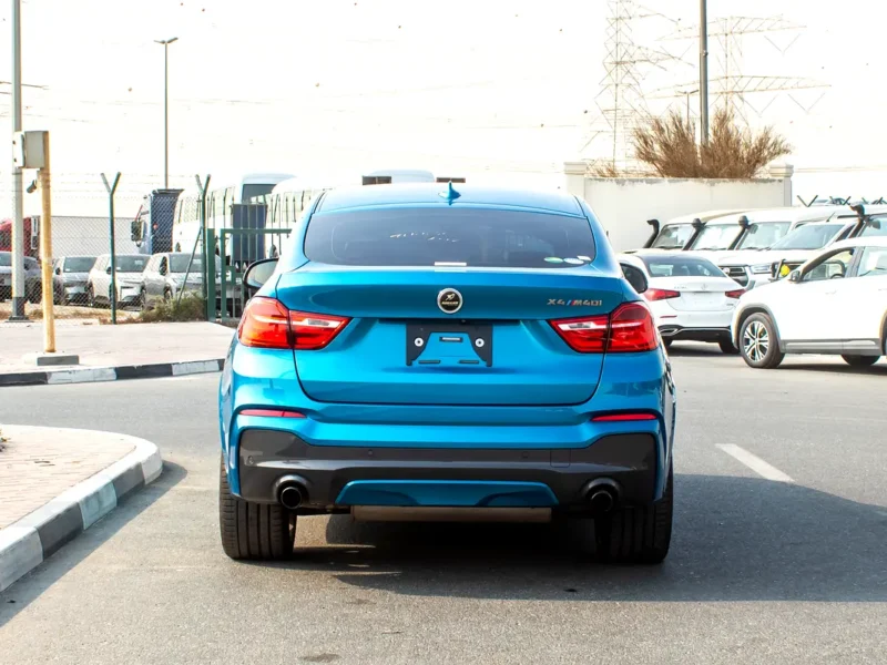 2017 BMW X4 M40i 6 Cylinders Engine Petrol Blue Black SUV 4WD