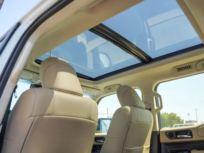 2025 Toyota Prado 2.4L 4 Cylinder Engine TURBO White Beige SUV