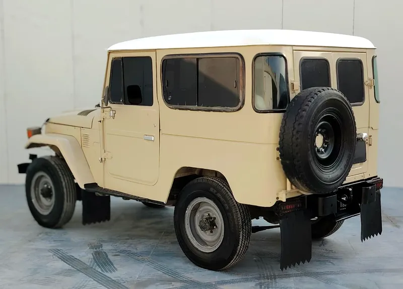 1983 Toyota Land Cruiser Base 6 Cylinders Engine Beige SUV Classic Full Original Condition