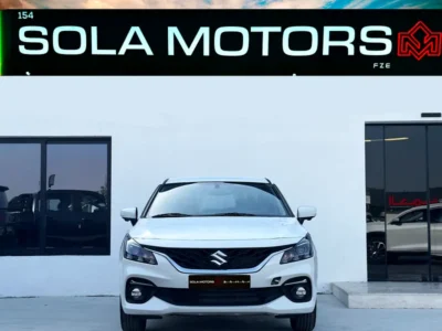 2026 SUZUKI BALENO GLX A/T 1.5 PTR 4 Cylinders Engine White Black