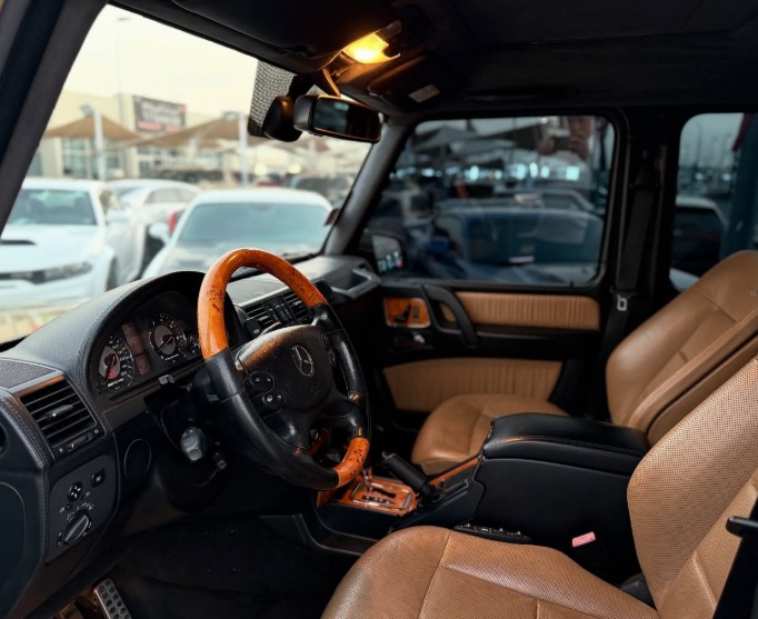 2012 Mercedes-Benz G55 AMG 5.4L Supercharged V8 Engine Beige SUV