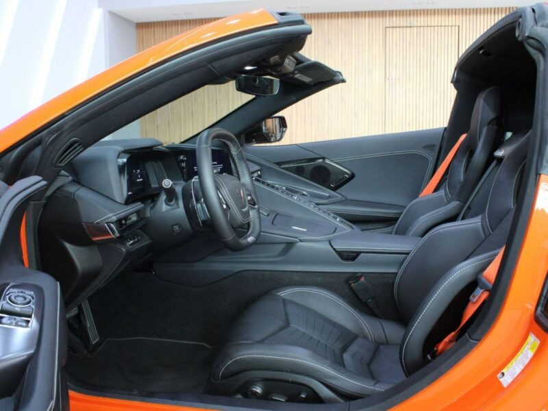 2025 Chevrolet Corvette Z06 5.5L LT6 Naturally Aspirated V8 Orange Black Convertible