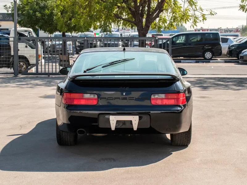 1992 Porsche 968 Club Sport 4 Cylinders Engine Black Grey Coupe
