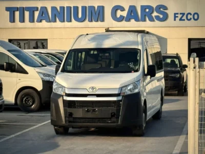 2026 Toyota Hiace 2.8L 4 Cylinder Diesel Manual White Black GCC Specs