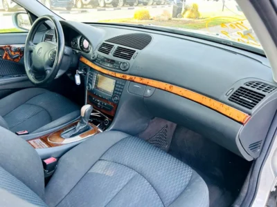 2004 Mercedes-Benz E-Class E 240 6 Cylinders Engine Silver Black Sedan