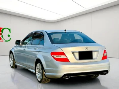 2008 Mercedes-Benz C-Class C250 6 Cylinders Engine Silver Black Sedan