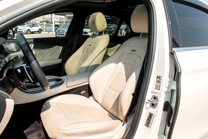 2021 Mercedes-Benz E-Class E53 AMG 6 Cylinders Engine White Beige Sedan