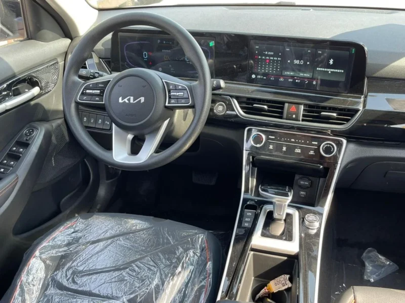 2025 Kia Seltos KIA SELTOS Black Roof 1.5 L 4 Cylinders Engine White Black SUV