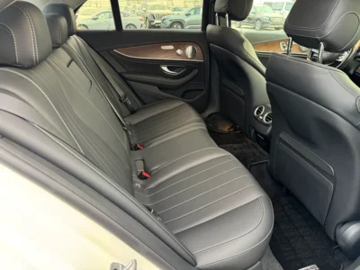 2019 Mercedes-Benz E-Class E450 6 Cylinders Engine Petrol White Black Sedan