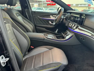 2021 Mercedes-Benz E-Class AMG E 63 S 8 Cylinder Engine Black Sedan