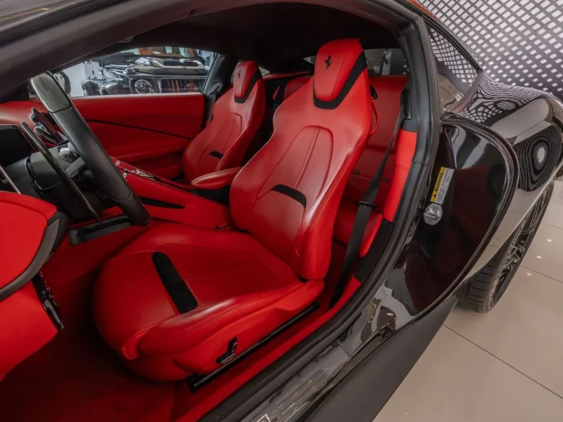 2023 Ferrari Roma Ferrari Roma Black Red Coupe Perfect Condition