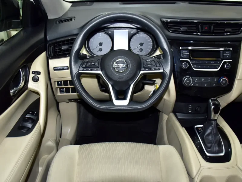 2021 Nissan X-Trail S 4 Cylinder Engine Petrol White Beige SUV GCC Specs