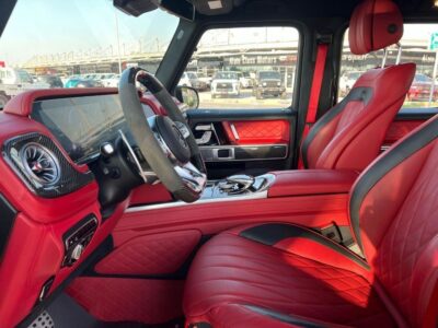 2021 Mercedes-Benz G 63 AMG First Edition 5.5L 8 Cylinder Engine Green Red