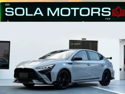 2025 MG MG6 Black Edition 4 Cylinders Engine Grey Black Sedan FWD