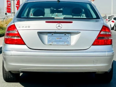 2004 Mercedes-Benz E-Class E 240 6 Cylinders Engine Silver Black Sedan