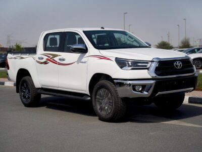 2025 Toyota Hilux GLX 2.7L Double Cab Utility 4WD MT White Red Pick Up