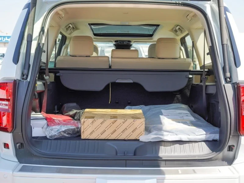 2025 Toyota Prado 2.4L 4 Cylinder Engine TURBO White Beige SUV