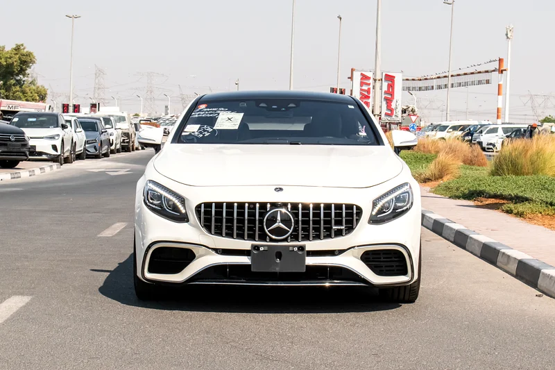 2018 Mercedes-Benz S-Class S 63 Coupe AMG Super Clean Car White Black