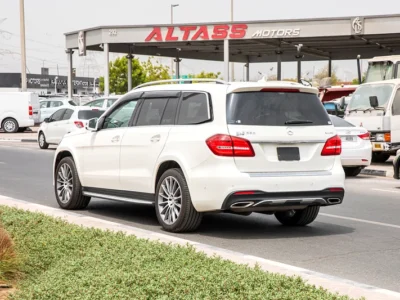 2016 Mercedes-Benz GLS-Class GLS 550 8 Cylinder Engine White Black SUV