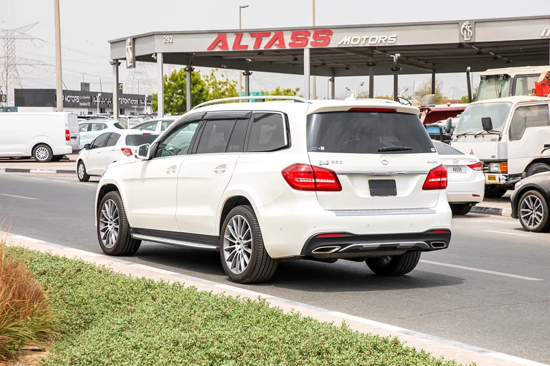 2016 Mercedes-Benz GLS-Class GLS 550 8 Cylinder Engine White Black SUV