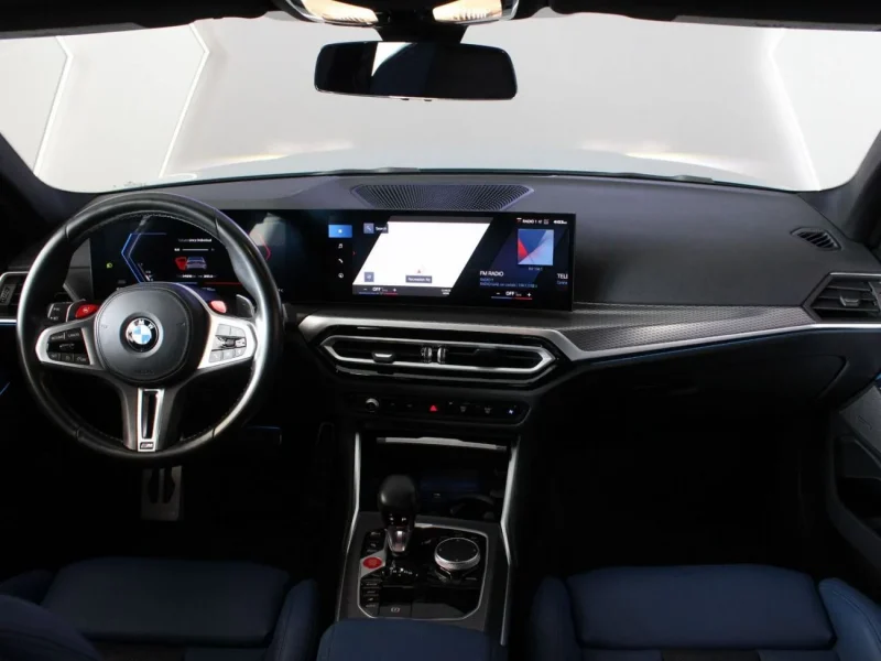 2024 BMW M3 Competition 3.0 litres 6 Cylinders Engine Grey Blue Sedan
