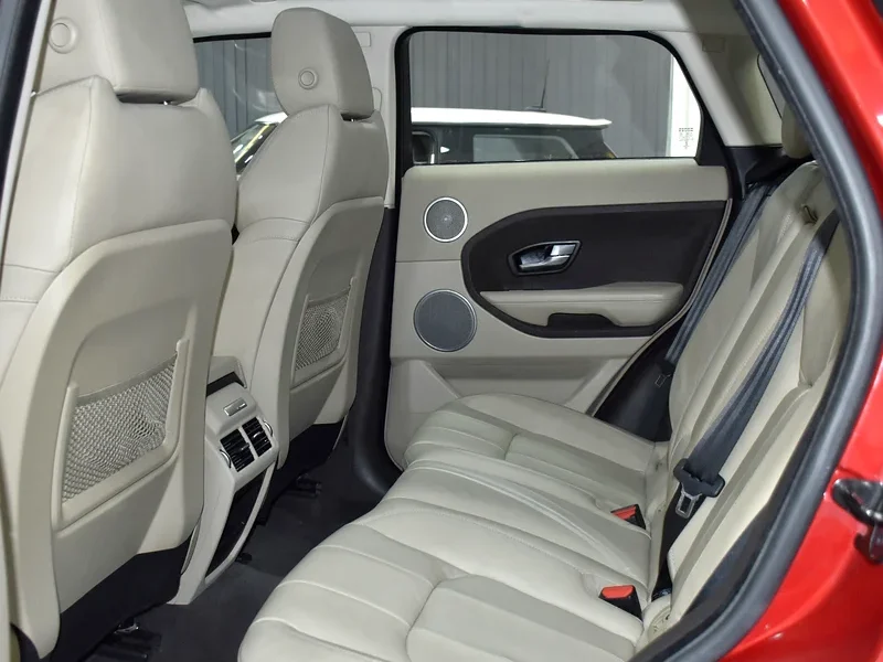 2016 Land Rover Range Rover Evoque Dynamic 4 Cylinders Engine Red Beige Crossover