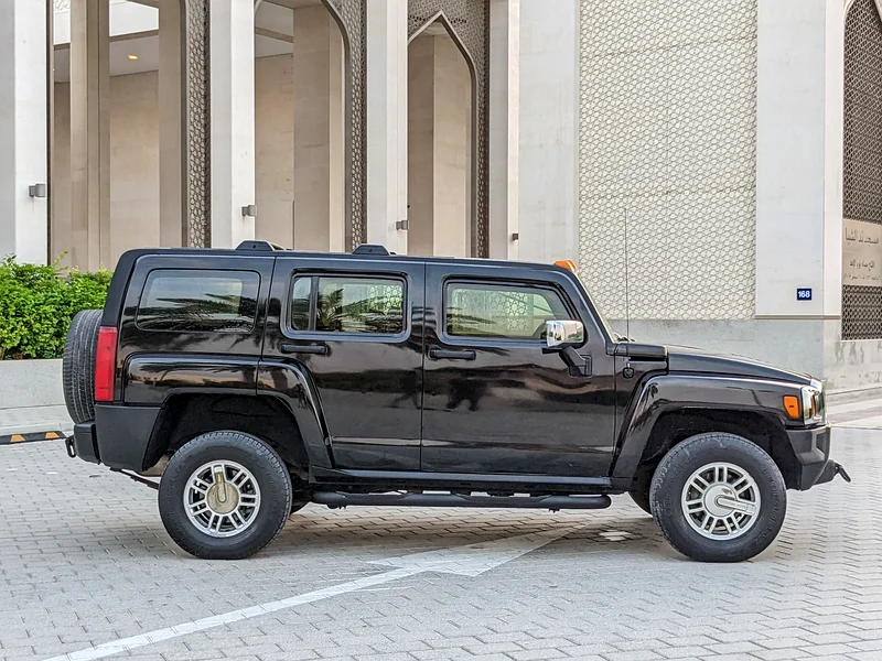2006 Hummer H3 Adventure 5 Cylinder Engine Petrol Black SUV GCC Specs