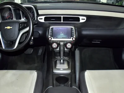 2015 Chevrolet Camaro LS 6 Cylinders Engine Red Beige Coupe GCC Specs