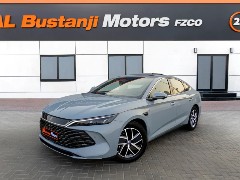 2025 BYD Qin L DM-i Hybrid 4 Cylinders Green Black Sedan FWD