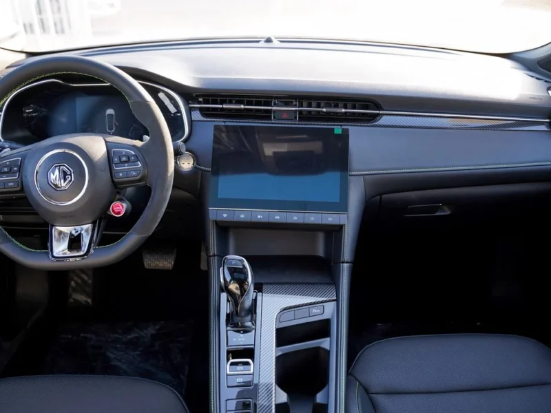 2025 MG MG 6 4 Cylinders Petrol Engine White Black Sedan GCC Specs