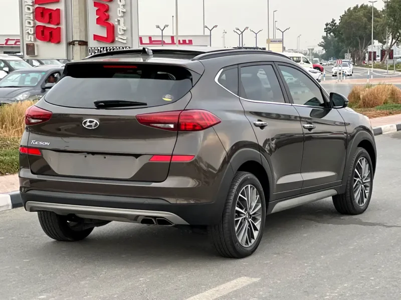 2020 Hyundai Tucson Platinum 4 Cylinders Engine Petrol Brwon Black SUV