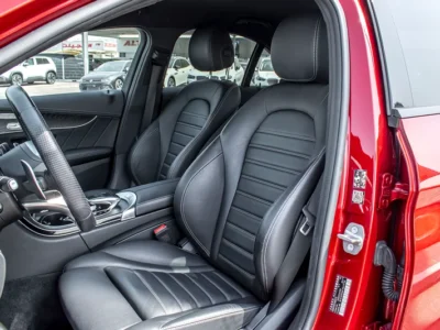 2021 Mercedes-Benz C-Class C43 AMG 6 Cylinder Engine Red Black Sedan