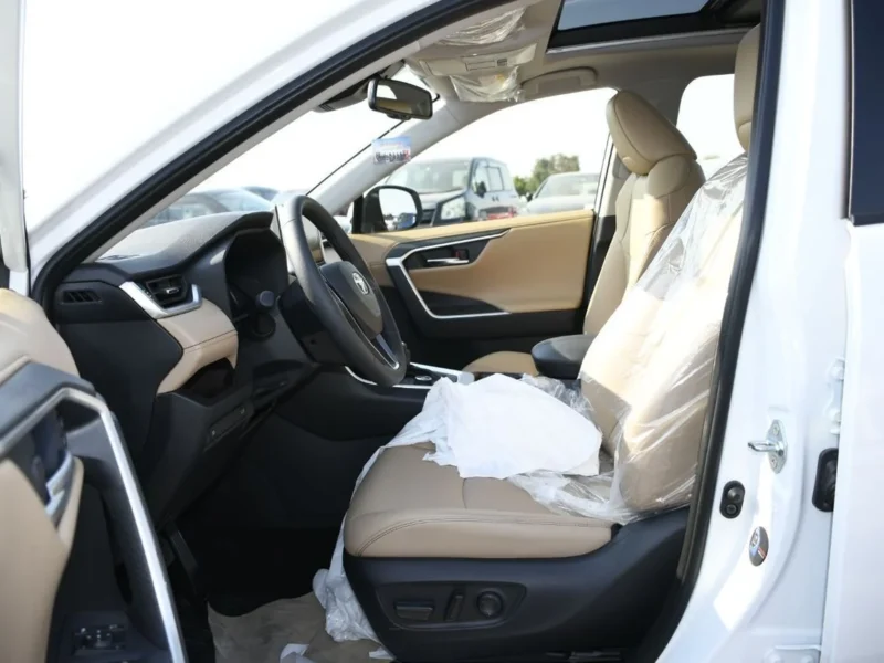 2025 Toyota RAV 4 2.5L HEV Limited Full Option White Beige Crossover AWD