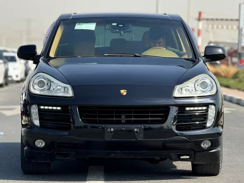 2007 Porsche Cayenne S 8 Cylinders Engine Black Beige SUV