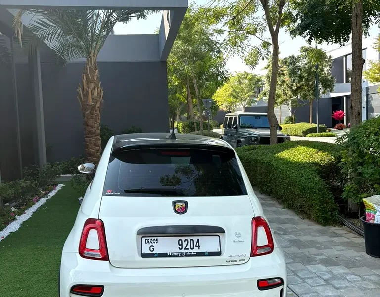 2023 Abarth 695 Turismo 4 Cylinder Petrol Engine White Black Hatchback GCC