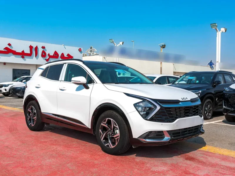 2025 Kia Sportage EX 4 Cylinders Engine White Black SUV GCC Specs