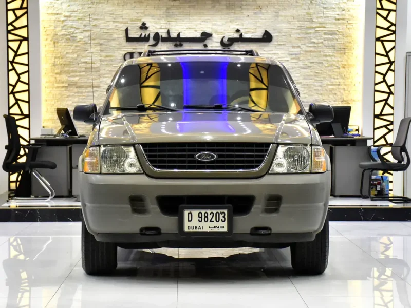 2002 Ford Explorer XLS 6 Cylinders Engine Petrol Brown Beige SUV