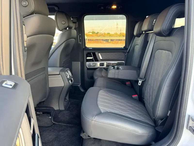 2025 Mercedes-Benz G-Class G 63 AMG AUCTION GRADE 5/A V8 White Black Wagon