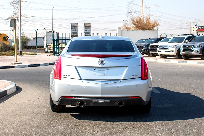 2014 Cadillac ATS Performance 4 Cylinders Engine Silver Black Sedan Clean Car