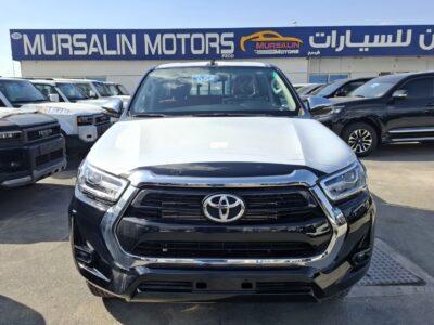 2025 Toyota Hilux 2.4L Turbo 4 Cylinder AT DC Black Red Truck Diesel