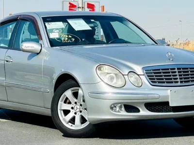 2004 Mercedes-Benz E-Class E 240 6 Cylinders Engine Silver Black Sedan