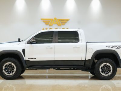 2022 Dodge RAM TRX 6.2 liters V8 Engine 4WD White Black GCC Specs